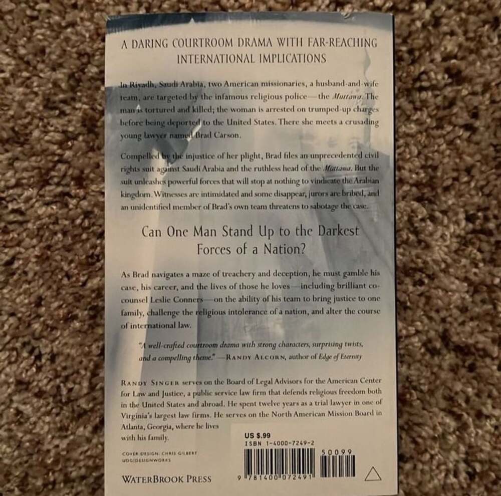 Directed Verdict by Randy Singer Paperback Book - Picture 2 of 2